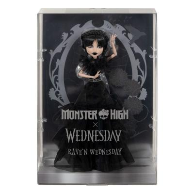 Monster High x Wednesday Muñeca Rave'n Wednesday