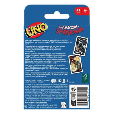 The Amazing Spider-Man Juego de Cartas UNO