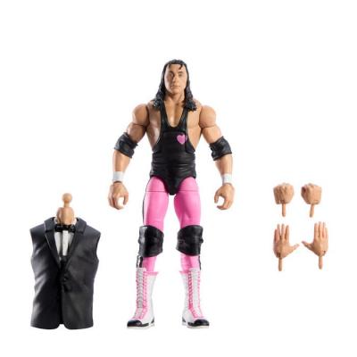 WWE WrestleMania Elite Collection Figura Bret "Hit Man" Hart 15 cm