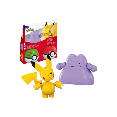 Pokémon Kit de Construcción MEGA Poké Ball Collection: Pikachu & Ditto