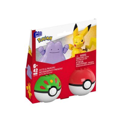 Pokémon Kit de Construcción MEGA Poké Ball Collection: Pikachu & Ditto