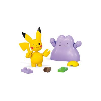 Pokémon Kit de Construcción MEGA Poké Ball Collection: Pikachu & Ditto