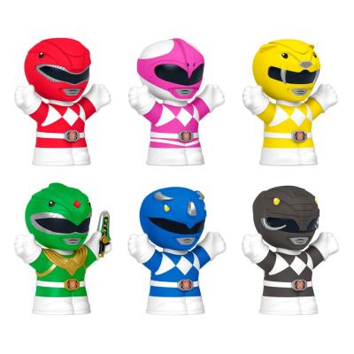 Mighty Morphin Power Rangers Pack de 6 Minifiguras Fisher-Price Little People Collector 7 cm