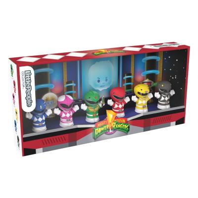 Mighty Morphin Power Rangers Pack de 6 Minifiguras Fisher-Price Little People Collector 7 cm