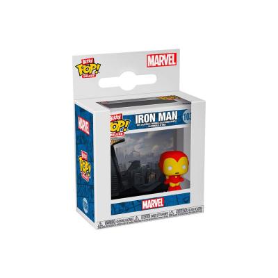 Iron Man Display de 12 Pack de 4 Figuras Bitty POP! Deluxe Vinyl Iron Man(AvengerTower) 2,5 cm