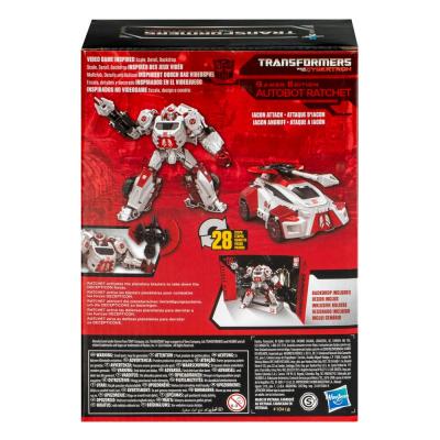 Transformers: War for Cybertron Studio Series Voyager Class Figura Gamer Edition Autobot Ratchet 16 cm