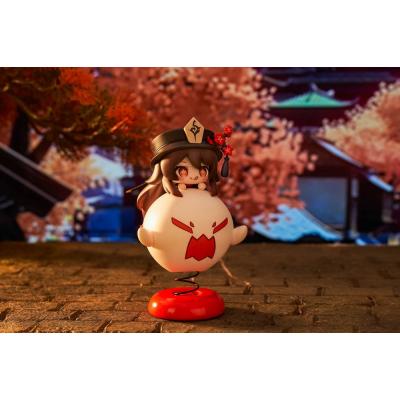 Genshin Impact Estatua PVC Hu Tao Chibi Chara Yurayura Stand Ver. (re-run) 10 cm