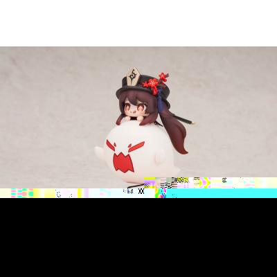 Genshin Impact Estatua PVC Hu Tao Chibi Chara Yurayura Stand Ver. (re-run) 10 cm