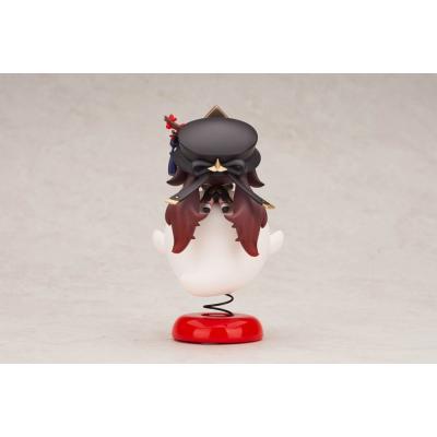 Genshin Impact Estatua PVC Hu Tao Chibi Chara Yurayura Stand Ver. (re-run) 10 cm