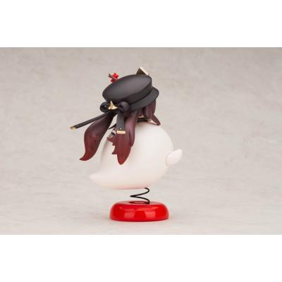 Genshin Impact Estatua PVC Hu Tao Chibi Chara Yurayura Stand Ver. (re-run) 10 cm