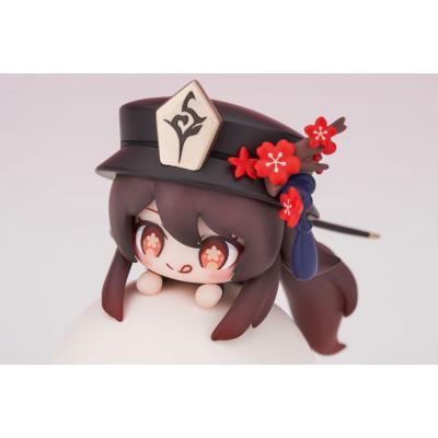 Genshin Impact Estatua PVC Hu Tao Chibi Chara Yurayura Stand Ver. (re-run) 10 cm