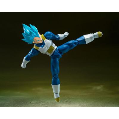 Dragon Ball Super Figura S.H. Figuarts Super Saiyan God Super Saiyan Vegeta -Unwavering Saiyan Pride- 14 cm