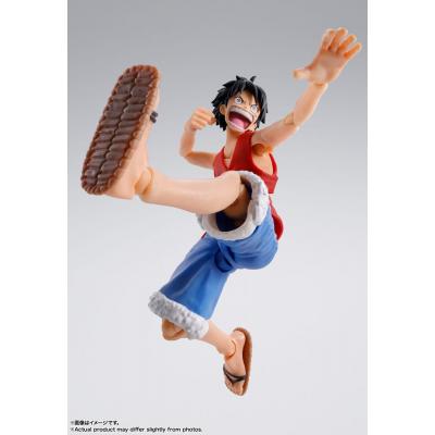 One Piece Figura S.H. Figuarts Monkey D. Luffy Romance Dawn 15 cm