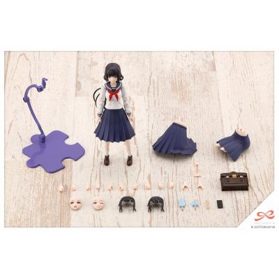 Sousai Shojo Teien Plastic Model Kit 1/10 Kuon Yakushiji Toudou High School Uniform 16 cm
