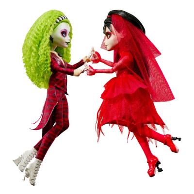 Beetlejuice Beetlejuice Monster High Pack de 2 Muñecas Skullector Betelgeuse & Lydia 25 cm
