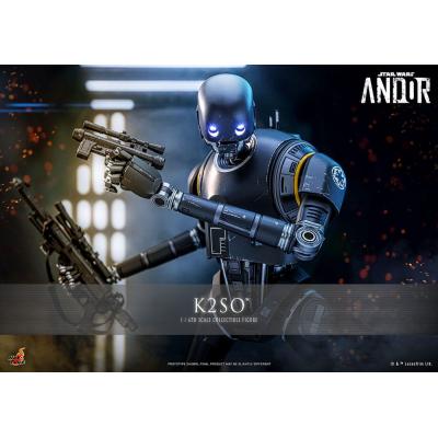 Star Wars: The Mandalorian Figura 1/6 K-2SO 36 cm