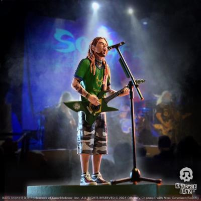 Soulfly Estatua Rock Iconz Max Cavalera 22 cm