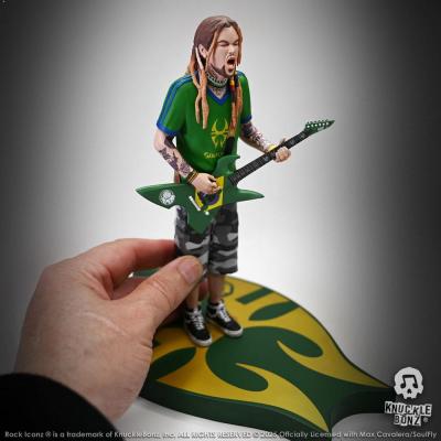 Soulfly Estatua Rock Iconz Max Cavalera 22 cm