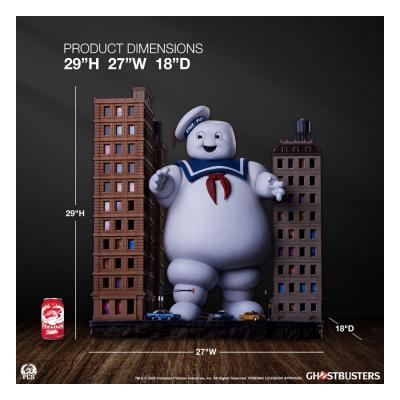 Los cazafantasmas Diorama Statuette Stay Puft Marshmallow Man 74 cm