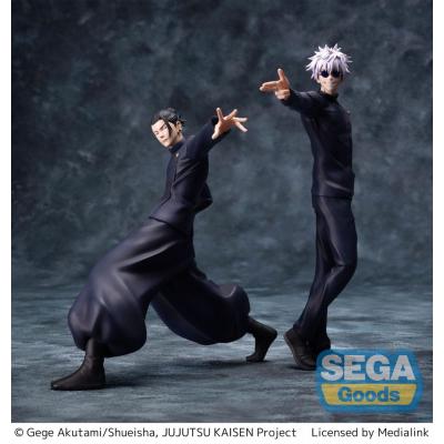 Jujutsu Kaisen Estatua Luminasta PVC Kaigyoku/Gyokusetsu "Satoru Gojo" Strong Duo 20 cm