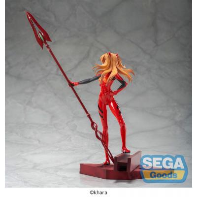 Evangelion: 3.0+1.0 Thrice Upon a Time Estatua Luminasta PVC Asuka Shikinami Langley x Spear of Longinus 20 cm