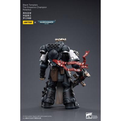 Warhammer 40k Figura 1/18 Black Templars The Emperors Champion Rolantus 12 cm