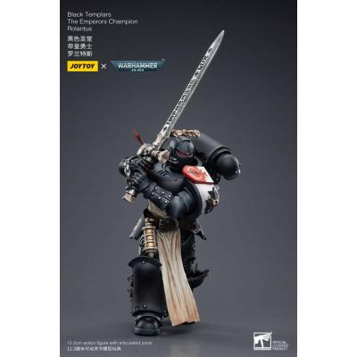 Warhammer 40k Figura 1/18 Black Templars The Emperors Champion Rolantus 12 cm