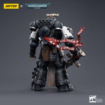 Warhammer 40k Figura 1/18 Black Templars The Emperors Champion Rolantus 12 cm