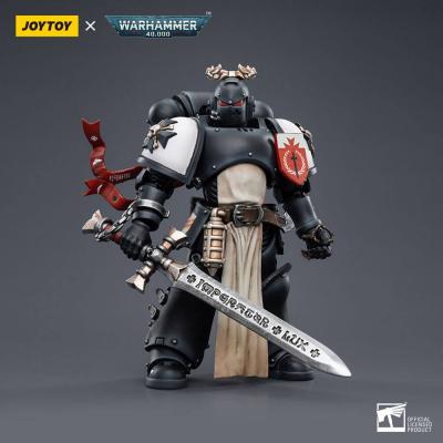 Warhammer 40k Figura 1/18 Black Templars The Emperors Champion Rolantus 12 cm