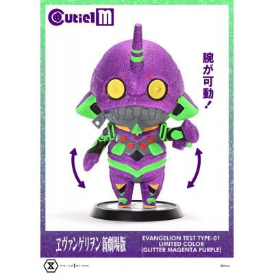 Evangelion Minifigura Cutie1 M Series PVC Evangelion Test Type-01 Limited Color Ver. 30 cm