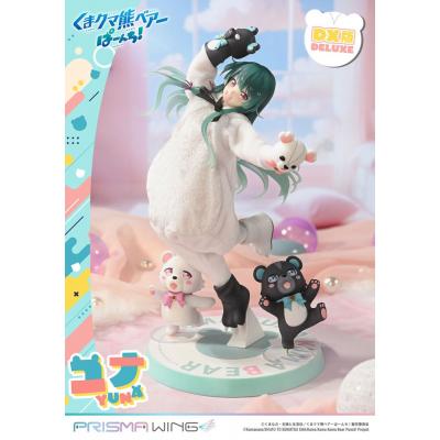 Kuma Kuma Kuma Bear Punch! Estatua PVC 1/7 Prisma Wing Yuna Deluxe Version 28 cm