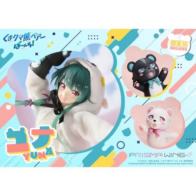 Kuma Kuma Kuma Bear Punch! Estatua PVC 1/7 Prisma Wing Yuna Deluxe Version 28 cm