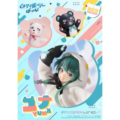 Kuma Kuma Kuma Bear Punch! Estatua PVC 1/7 Prisma Wing Yuna Deluxe Version 28 cm