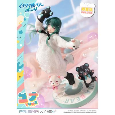Kuma Kuma Kuma Bear Punch! Estatua PVC 1/7 Prisma Wing Yuna Deluxe Version 28 cm