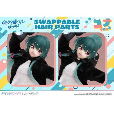 Kuma Kuma Kuma Bear Punch! Estatua PVC 1/7 Prisma Wing Yuna Deluxe Version 28 cm