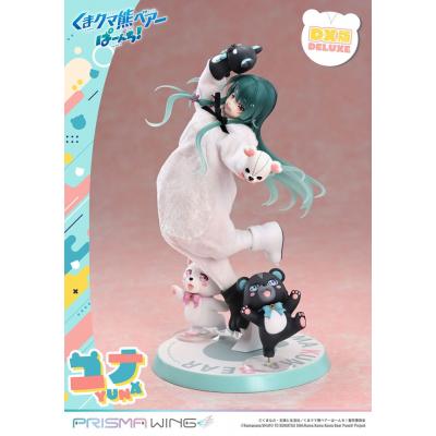 Kuma Kuma Kuma Bear Punch! Estatua PVC 1/7 Prisma Wing Yuna Deluxe Version 28 cm