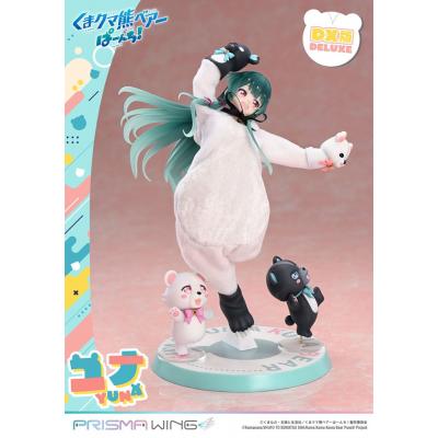 Kuma Kuma Kuma Bear Punch! Estatua PVC 1/7 Prisma Wing Yuna Deluxe Version 28 cm