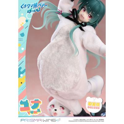 Kuma Kuma Kuma Bear Punch! Estatua PVC 1/7 Prisma Wing Yuna Deluxe Version 28 cm