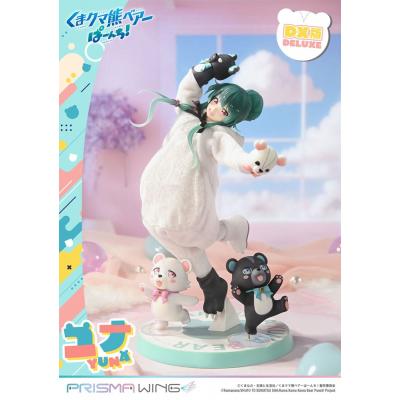 Kuma Kuma Kuma Bear Punch! Estatua PVC 1/7 Prisma Wing Yuna Deluxe Version 28 cm