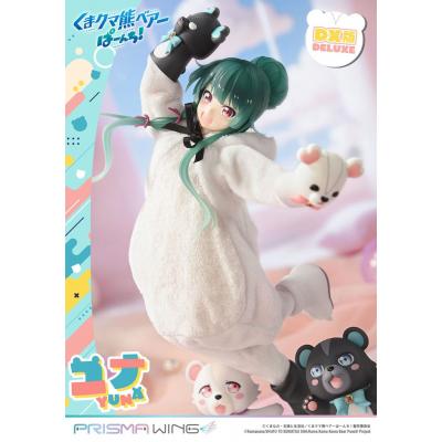 Kuma Kuma Kuma Bear Punch! Estatua PVC 1/7 Prisma Wing Yuna Deluxe Version 28 cm