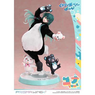 Kuma Kuma Kuma Bear Punch! Estatua PVC 1/7 Prisma Wing Yuna Deluxe Version 28 cm