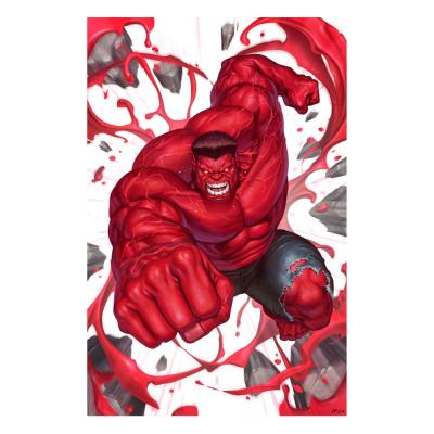 Marvel Red Hulk #1 Litografia Red Hulk 61 x 41 cm - sin marco