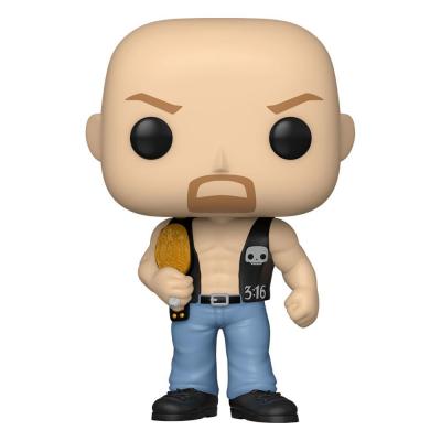 WWE POP! Vinyl Figura SC Steve Austin w/Belt 9 cm