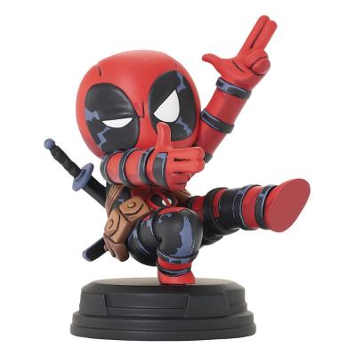 Marvel Animated Estatua Deadpool (Finger Guns) 8 cm